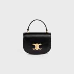TÚI CELINE MINI BESACE CLEA TRIOMPHE CALFSKIN (BLACK)