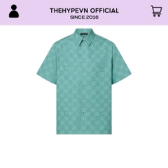 Áo Sơ mi Louis Vuitton LV Damier Monogram (Green) [Mirror Quality]