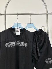 QUẦN SHORTS CHROME HEART MESH JERSEY (BLACK)