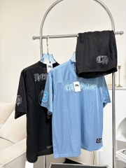 ÁO THUN CHROME HEART MESH MEDIUM JERSEY (BLUE)