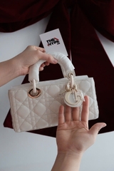 Túi Dior My Lady D-Joy (Latte) [Mirror Quality]