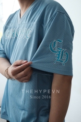 ÁO THUN CHROME HEART MESH MEDIUM JERSEY (BLUE)