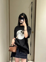 ÁO THUN LOEWE BUNNIES MOON (BLACK)