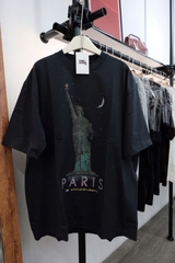 ÁO THUN BALENCIAGA BLCG LIBERTY DISTRESSED (BLACK)