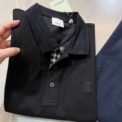 ÁO POLO BURBERRY BBR LOGO PATCH TB (BLACK)