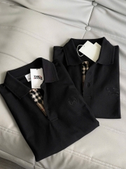 ÁO POLO BURBERRY BBR LOGO PATCH TB (BLACK)