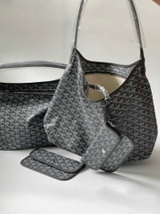 GOYARD BAG Túi Tote Goyard Bohème Hobo (Grey) [Mirror Quality]