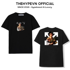 ÁO THUN OFF WHITE OW BOY CARAVAGGIO (BLACK)