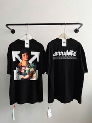 ÁO THUN OFF WHITE OW BOY CARAVAGGIO (BLACK)