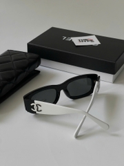 KÍNH CHANEL RECTANGLE POLARIZED S5628 BLACK WHITE