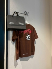 ÁO THUN CHROME HEARTS CH MATTY BOY STRUCTURE (BROWN)