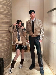 ÁO KHOÁC LOUIS VUITTON LV HARRINGTON BLOUSON (BROWN)