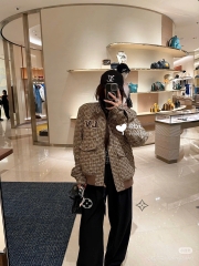 ÁO KHOÁC LOUIS VUITTON LV HARRINGTON BLOUSON (BROWN)