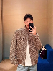 ÁO KHOÁC LOUIS VUITTON LV HARRINGTON BLOUSON (BROWN)
