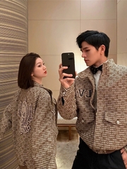 ÁO KHOÁC LOUIS VUITTON LV HARRINGTON BLOUSON (BROWN)