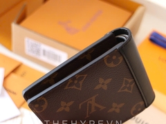 VÍ NGẮN LOUIS VUITTON MULTIPLE MACASSAR (BROWN)