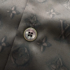 ÁO SƠ MI LOUIS VUITTON LV SILK PRINTED MONOGRAM (BLACK)