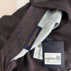 ÁO SƠ MI LOUIS VUITTON LV SILK PRINTED MONOGRAM (BLACK)