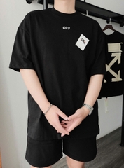 ÁO THUN OFF WHITE OW DOUBLE MOON (BLACK)