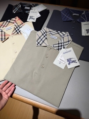 ÁO POLO BURBERRY BBR WOVEN COLLAR (LICHEN)