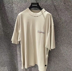 ÁO THUN BALENCIAGA BLCG INSIDE OUT WAVE (CREAM)