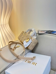 TÚI DIOR LADY D-JOY (BEIGE)