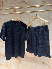 ÁO THUN FENDI PIQUÉ COTTON (NAVY)