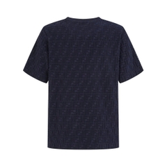 ÁO THUN FENDI PIQUÉ COTTON (NAVY)