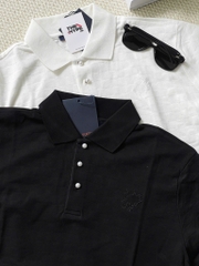 ÁO POLO LOUIS VUITTON DAMIER SIGNATURE (BLACK)