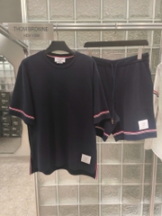 QUẦN SHORT THOM BROWNE TB RWB STRIPE (NAVY)