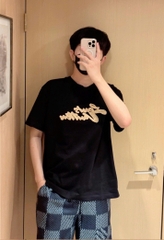 ÁO THUN LOUIS VUITTON SUMMER WARDROBE (BLACK)