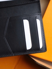 VÍ ĐỰNG CARD LOUIS VUITTON LV POCKET TAURILLON (BLACK)