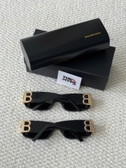 BALENCIAGA GLASSES - Kính Blcg Logo BB BB0096S (Black) [Mirror Quality]