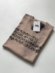 ÁO THUN LOUIS VUITTON LV x  Park Seo-Bo (BEIGE)