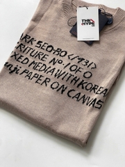 ÁO THUN LOUIS VUITTON LV x  Park Seo-Bo (BEIGE)