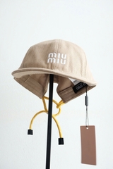 NÓN MIUMIU CAP (BEIGE)