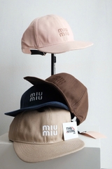 NÓN MIUMIU CAP (BEIGE)