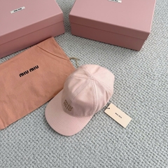 NÓN MIUMIU CAP (POWDER PINK)