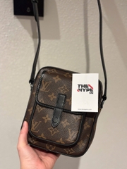 TÚI LOUIS VUITION MACASSAR CANVAS (BROWNE)