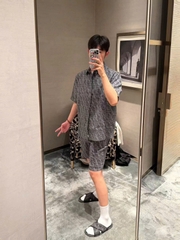 ÁO SƠ MI FENDI DENIM (BLUE)