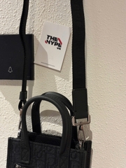 Túi Dior Safari North-South Mini Tote Bag (Black)