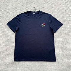 ÁO THUN LOEWE ANAGRAM FLOWERS (DARK BLUE)