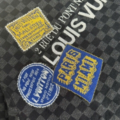 ÁO THUN LOUIS VUITTON LV 75001 PARIS (BLACK)