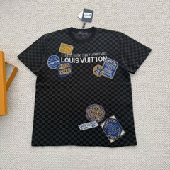 ÁO THUN LOUIS VUITTON LV 75001 PARIS (BLACK)