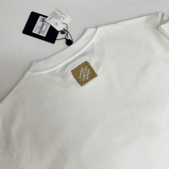 ÁO THUN LOUIS VUITTON LV EMBROIDERED SIGNATURE (WHITE)