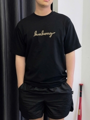 ÁO THUN BURBERRY BBR CHECK EKD COTTON (BLACK)