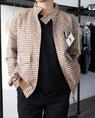 ÁO KHOÁC LOUIS VUITTON LV HARRINGTON BLOUSON (BROWN)