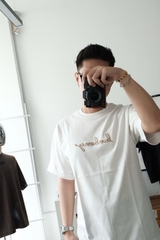 ÁO THUN BURBERRY BBR CHECK EKD COTTON (WHITE)