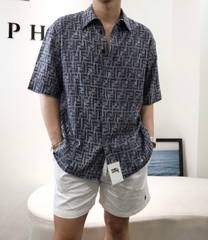 ÁO SƠ MI FENDI DENIM (BLUE)