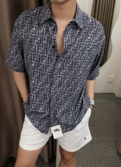 ÁO SƠ MI FENDI DENIM (BLUE)